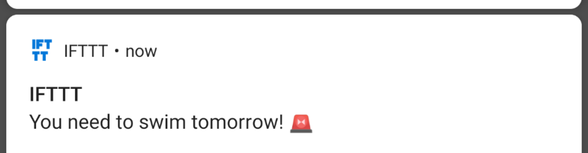 Reminder Notification